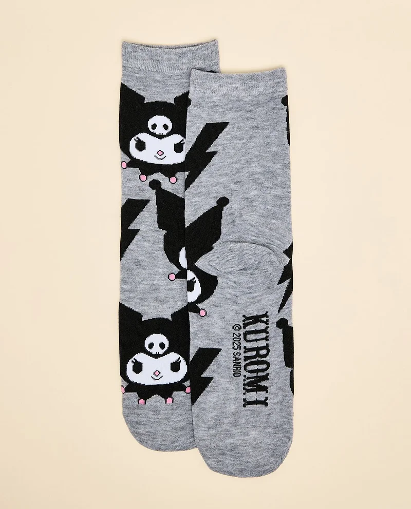 أر أند بي 2 Pack Kuromi Print Ankle Socks
