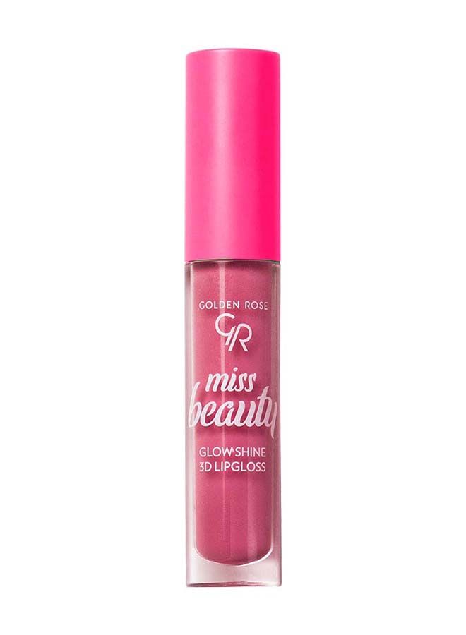 Golden Rose ملمع الشفاه Miss Beauty Glow Shine 3D رقم 04 Pink Dream - Image 2