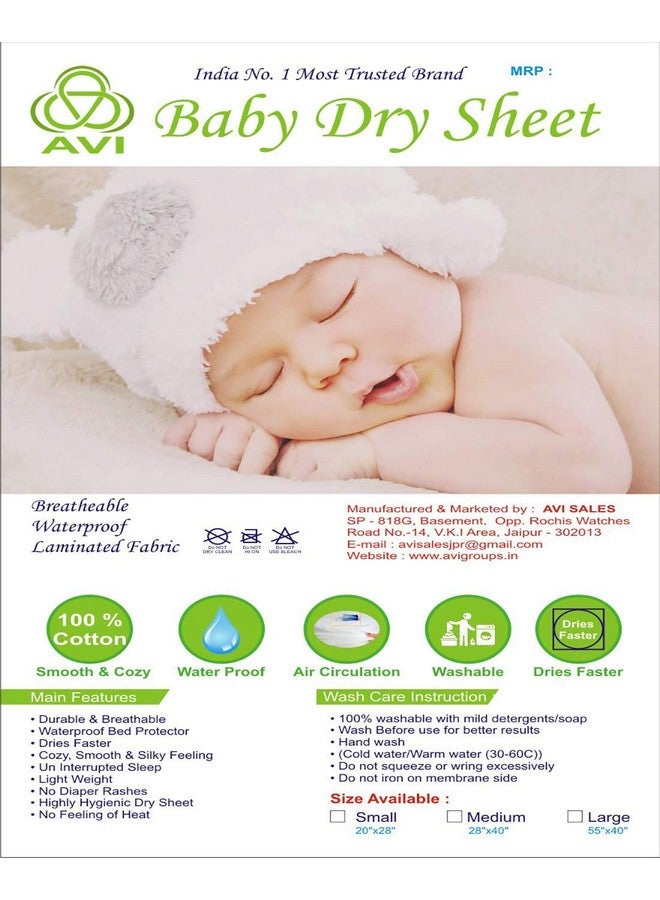 AVI Baby Dry Sheet Extra Absorbent Waterproof Baby Bed Protecting Mat Purple(Large 101X139Cm) - Image 4