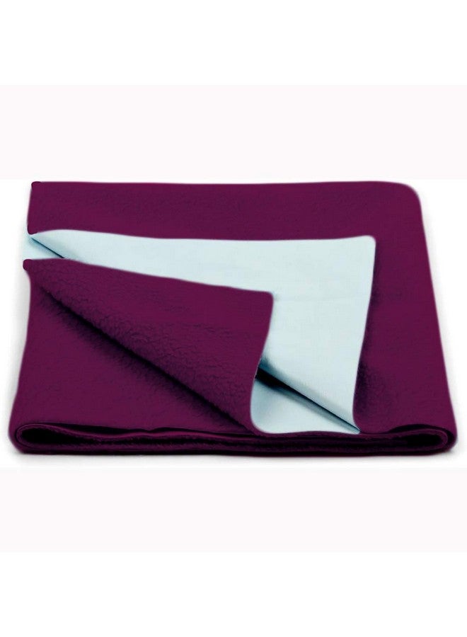 AVI Baby Dry Sheet Extra Absorbent Waterproof Baby Bed Protecting Mat Purple(Large 101X139Cm) - Image 1