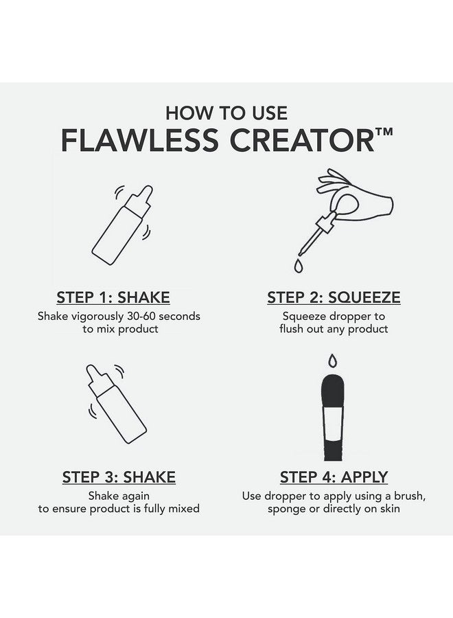 Dermablend Flawless Creator Multi Use Liquid Foundation Makeup Full Coverage Foundation 35W 1 Fl Oz - Image 5