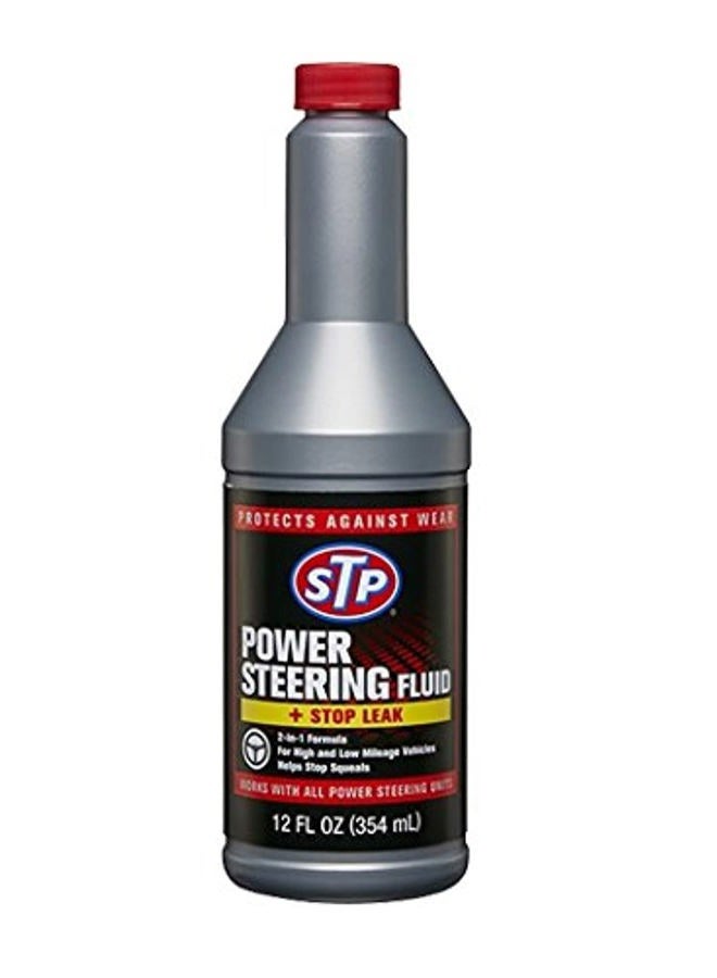 STP 17925 Power Steering Fluid & Stop Leak, 12 fl. oz. - Image 1