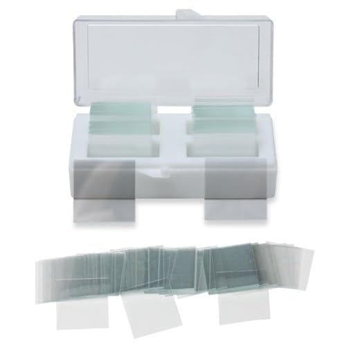 Karter Scientific Standard Microscope Cover Slips, #1 Thick, 22x22mm, Karter Scientific 211Z3 (Pack of 200) - Image 1