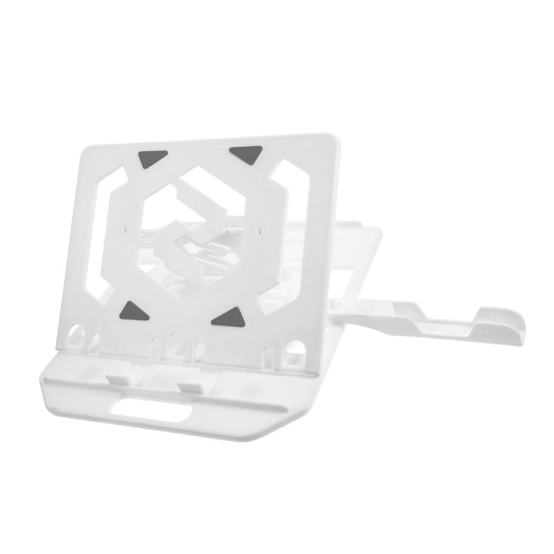 Adjustable Ergonomic Laptop Stand Portable Riser For Computer Monitor Desk White - Image 2