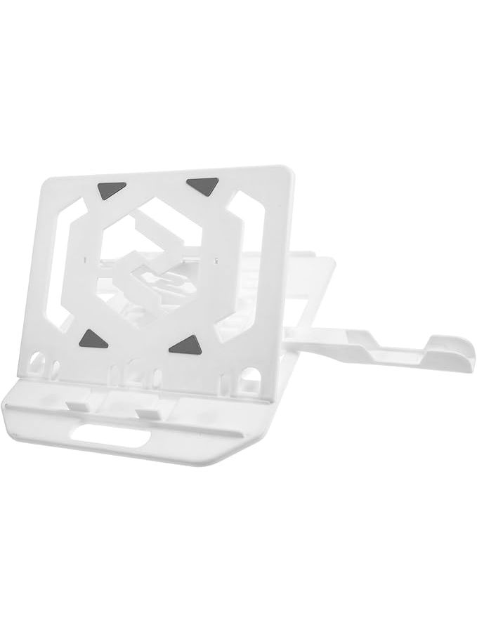Adjustable Ergonomic Laptop Stand Portable Riser For Computer Monitor Desk White - Image 1