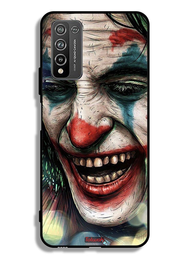 Tolwak Honor 10X Lite Protective Case Cover Joker Laughing Face - Image 2