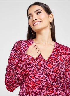 WHISTLES Leopard Print Top  - Image 3