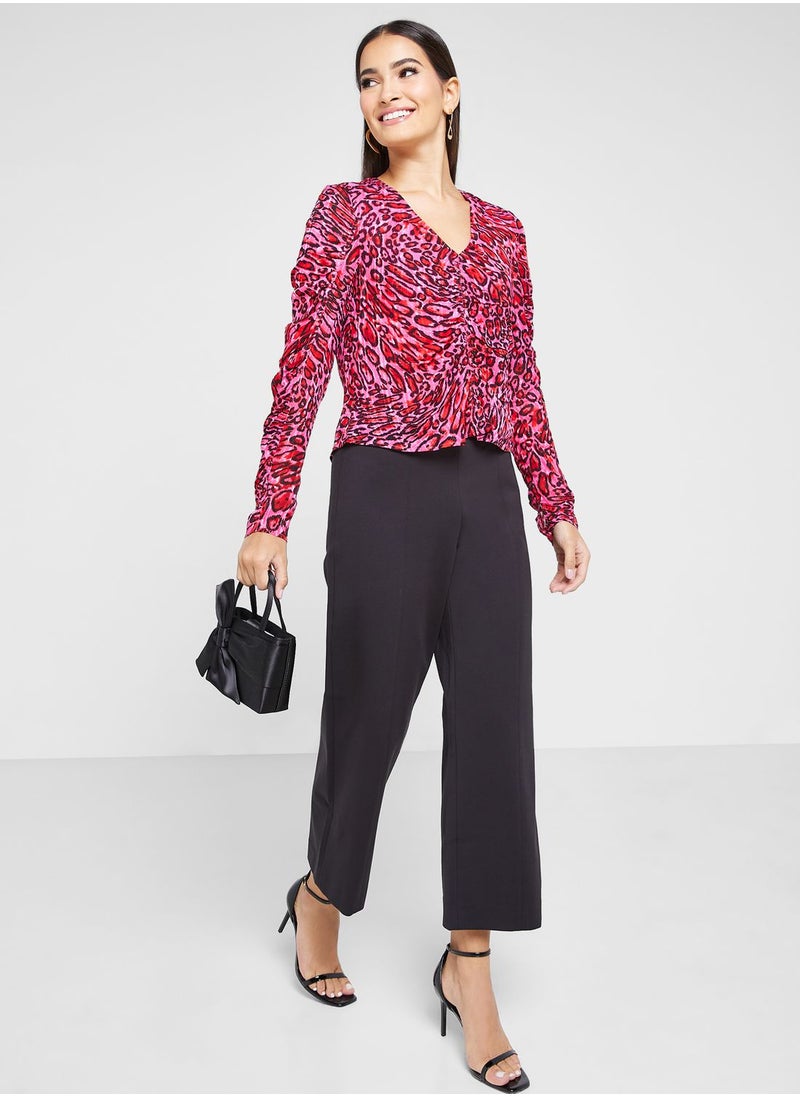 WHISTLES - Leopard Print Top - Image 1