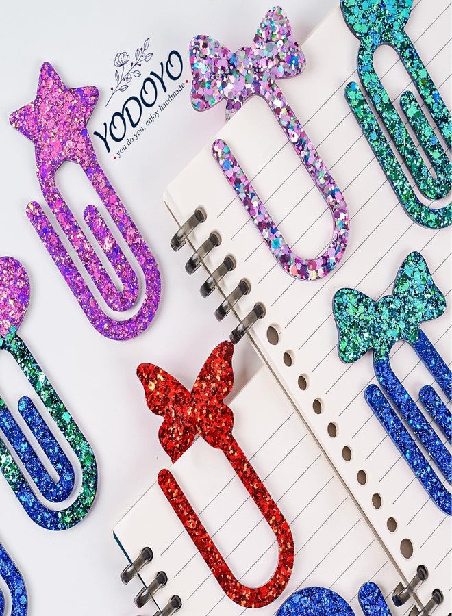 BdelrinQue Paper Clip Bookmark Moulds for Crafting,Resin Bookmark Moulds, White Mould for Art, DIY Bookmark Making Kit for Craft Enthusiasts and Students - Image 5