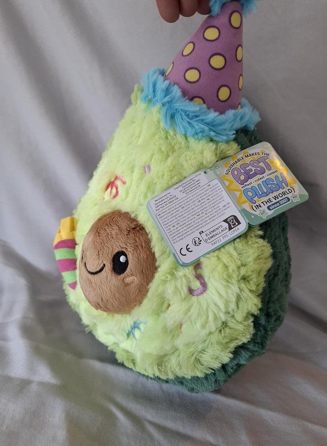 Squishable/Mini Comfort Food Birthday Avocado Plush Toy - Image 4