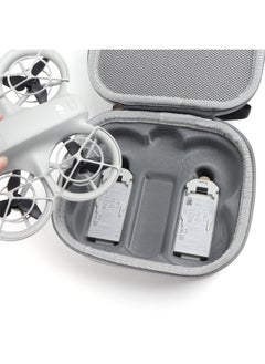 Generic For DJI NEO Single Portable Storage Bag Dual Electric Storage Box Portable PU Packaging Box UAV Accessories-Color:Orange Red-Size:18*16*7.5cm  - Image 4
