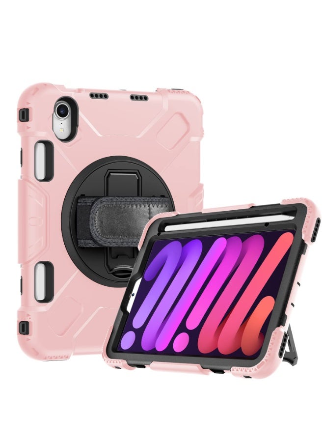 iPad Mini 7th Gen 2024 Case (7th Generation, 8.3 Inch), Heavy Duty Shockproof 3-Layer Structure Case with 【Built in Stand】, Protective Cover for iPad Mini 7 - Image 1