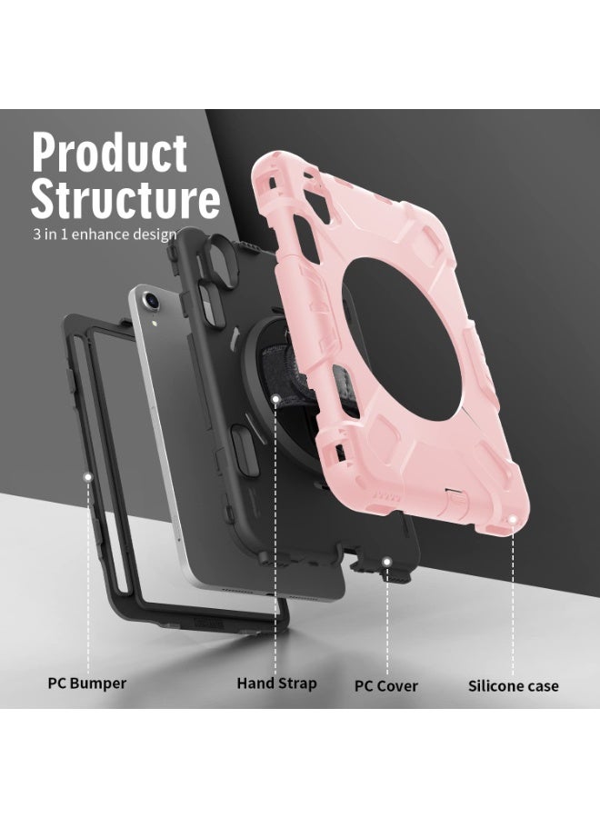 iPad Mini 7th Gen 2024 Case (7th Generation, 8.3 Inch), Heavy Duty Shockproof 3-Layer Structure Case with 【Built in Stand】, Protective Cover for iPad Mini 7 - Image 3