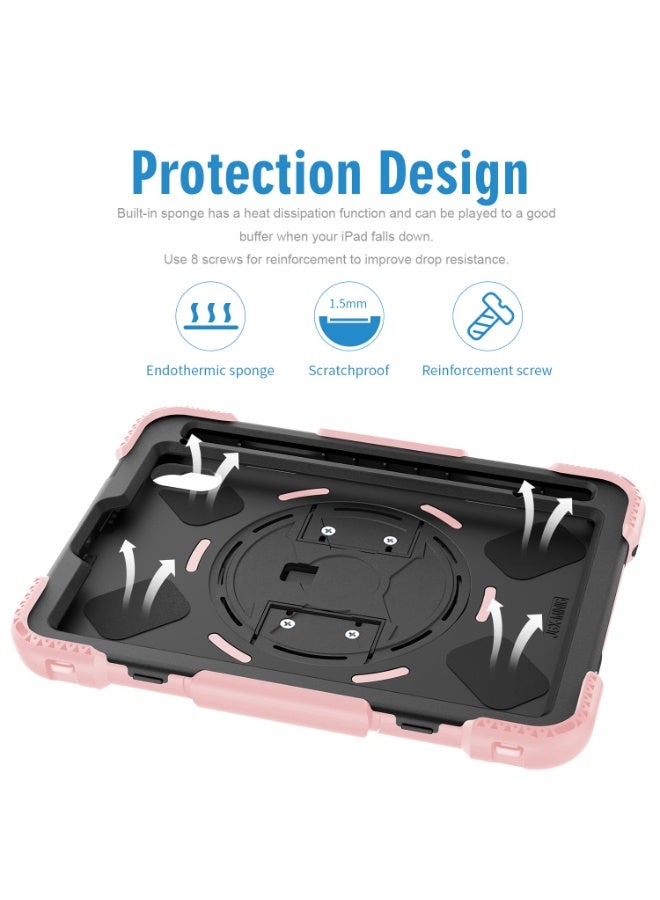 iPad Mini 7th Gen 2024 Case (7th Generation, 8.3 Inch), Heavy Duty Shockproof 3-Layer Structure Case with 【Built in Stand】, Protective Cover for iPad Mini 7 - Image 4