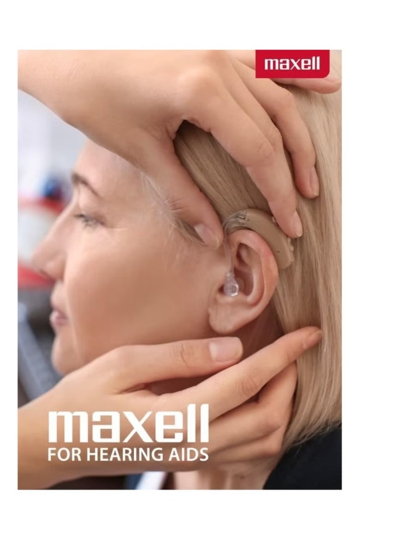 ماكسل بطاريات لسماعات الأذن 312(PR41) 6 قطع - Image 2