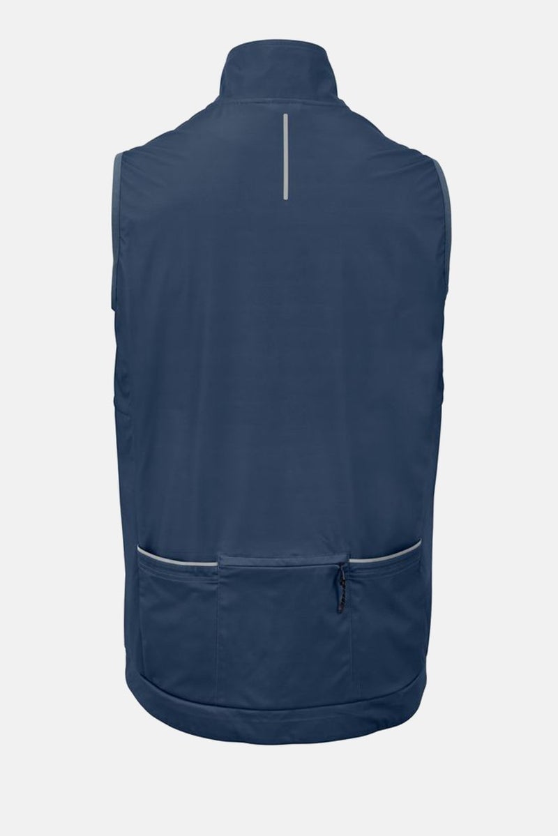 Tchibo سويت شيرت للرجال بقلنسوة مزيفة بسحاب كامل، أزرق غامق - Image 3