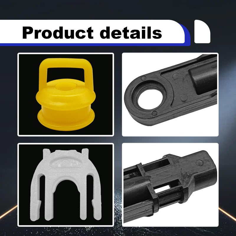Transmission Shift Linkage 5Pcs Durable Construction Shift Cable Kit - Precise Fit Gear Shift Cable for Manual Automatic Truck Transmission Systems - Image 3