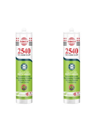 Asmaco 2540 Silicone Sealant - Grey - 280 Ml - Set of 02 - pzsku/Z1C29708F8FA8C41B8FF6Z/45/1747049535/579cef3b-e340-408f-9781-46149da7bf7a