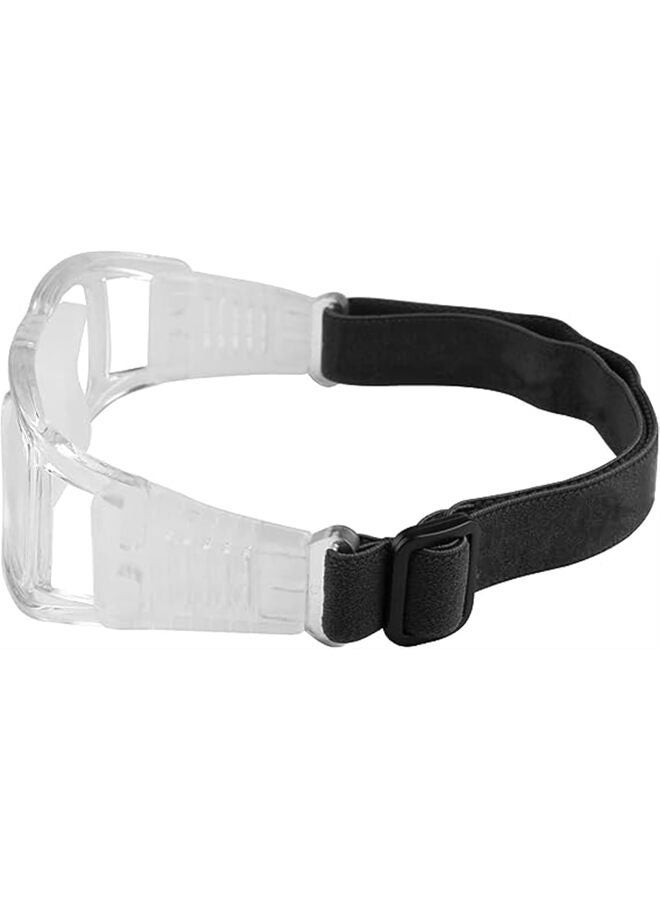 نظارات واقية رياضية لكرة السلة وكرة القدم وكرة القدم ونظارات واقية للعين، نظارات واقية رياضية لكرة السلة للرجال (اللون: شفاف) - Image 4