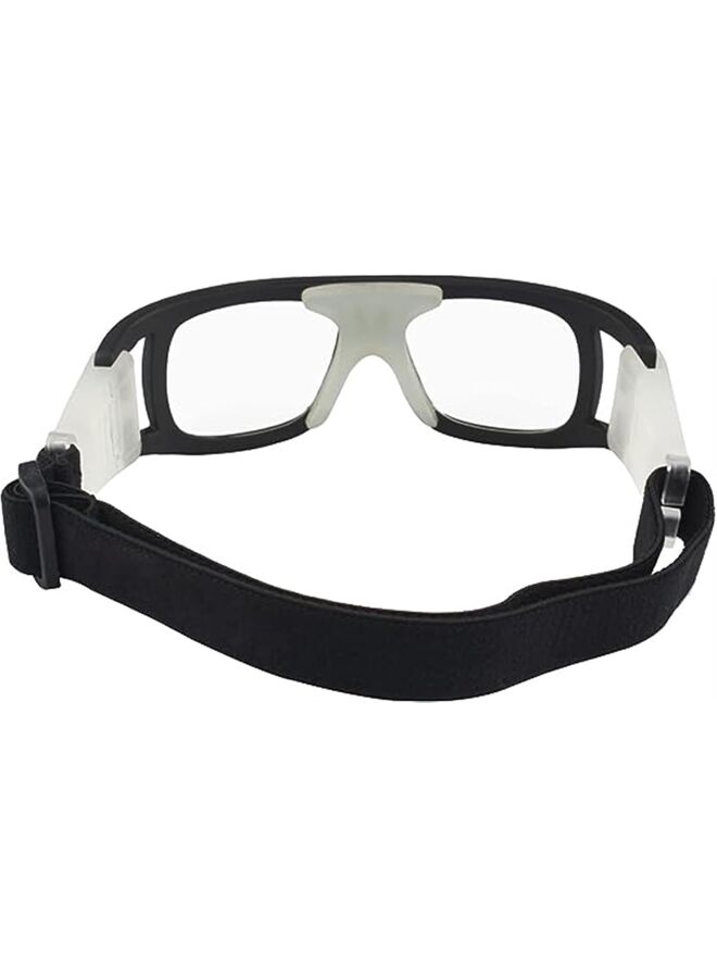 نظارات واقية رياضية لكرة السلة وكرة القدم وكرة القدم ونظارات واقية للعين، نظارات واقية رياضية لكرة السلة للرجال (اللون: شفاف) - Image 2