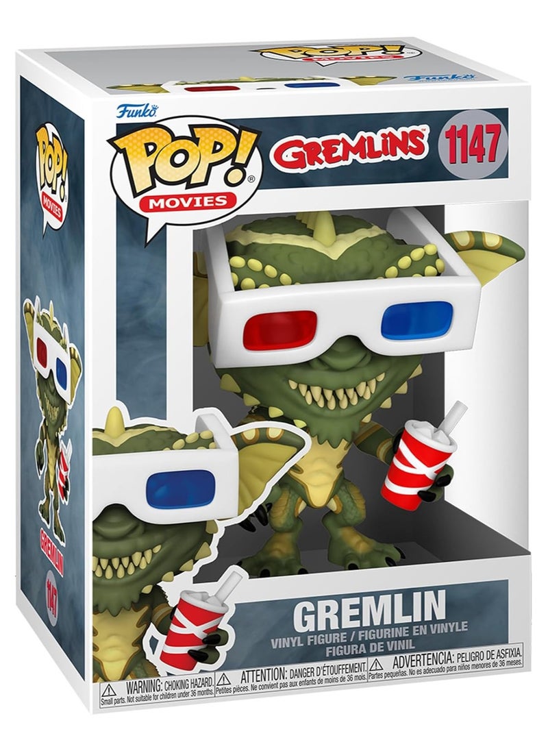 Funko Funko Pop! Movies: Gremlins-Gremlin With 3D Glasses  - Image 1