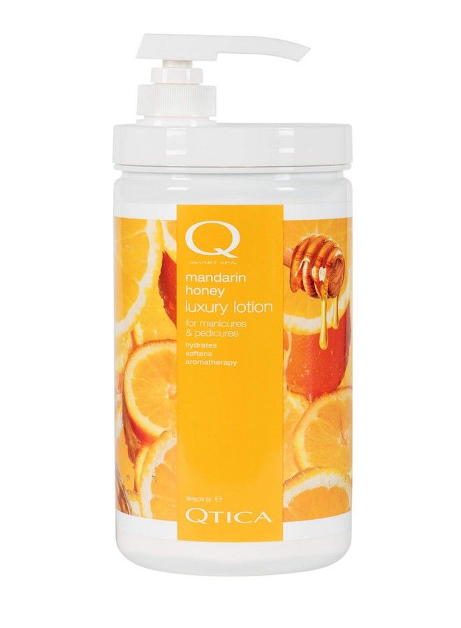 QTICA Luxury Lotion Smart Spa (Mandarin Honey 34Oz) - Image 3