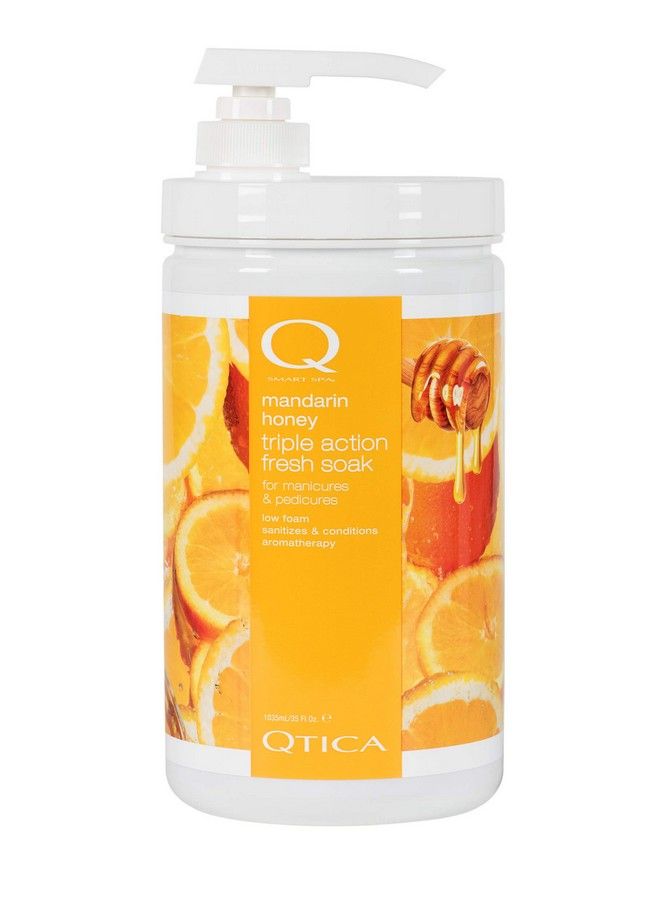 QTICA Luxury Lotion Smart Spa (Mandarin Honey 34Oz) - Image 2