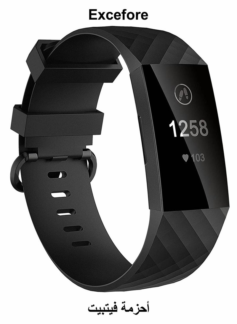 Excefore Replacement Bands Compatible with Fitbit Charge 4/3 - Image 1