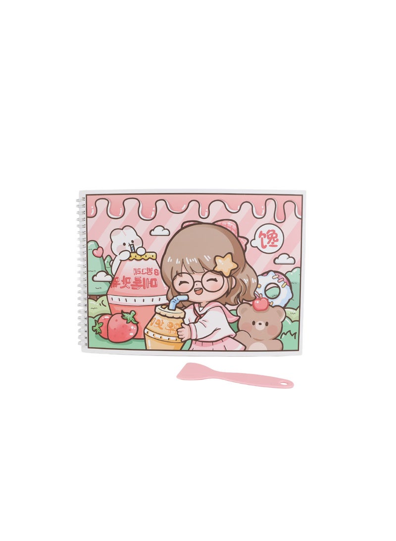 Midi A4 Small Taro Ball Dessert Series Notebook - Image 3