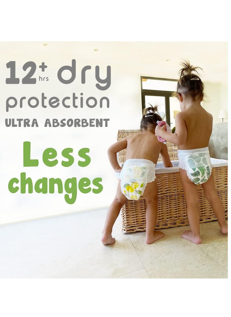PureBorn - PureBorn Baby Dry Pull Up Diapers/Nappy Pants Suitable for Babies |Size -4 |Single Pack|22 Pieces|Superior Upto 12 Hours Day & Night Protection|Dermatologically tested|Super Soft|Skin Friendly - Image 1