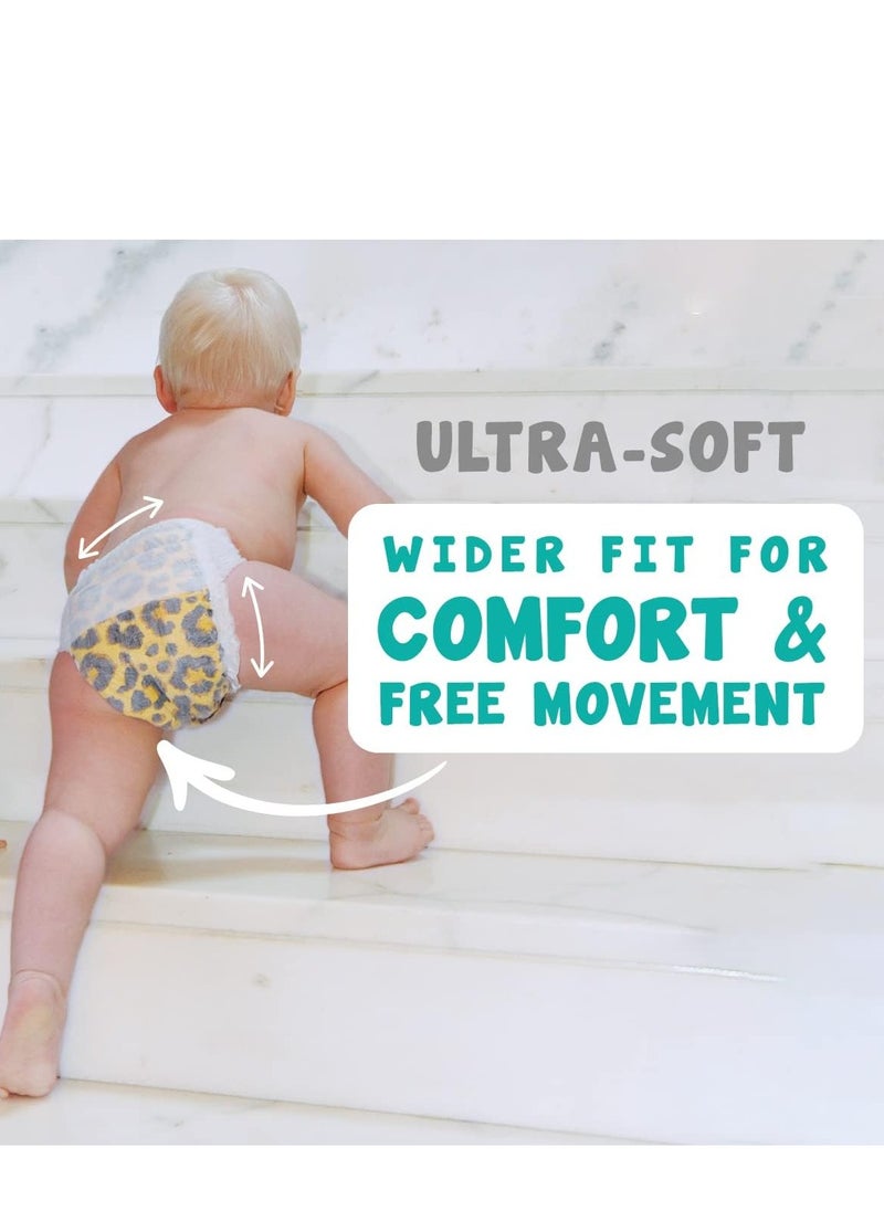 PureBorn - PureBorn Baby Dry Pull Up Diapers/Nappy Pants Suitable for Babies |Size -4 |Single Pack|22 Pieces|Superior Upto 12 Hours Day & Night Protection|Dermatologically tested|Super Soft|Skin Friendly - Image 1