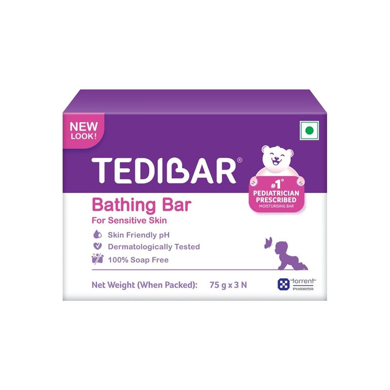 Tedibar Bathing bar 75 g x 3s
