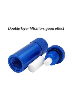 Creation Core High Pressure PCP Hand Pump Air Filter Water-Oil Sparator with Female and Male Quick Connect for High Pressure Air Compressor Pump 30Mpa Blue  - Image 4