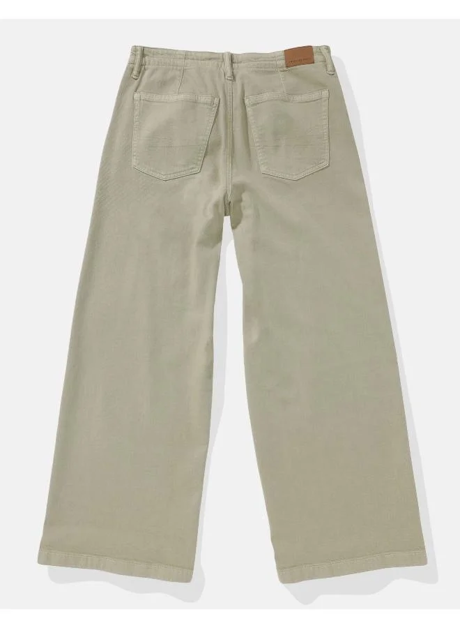 American Eagle AE Dreamy Drape Stretch Low-Rise Ultra Wide-Leg Pant