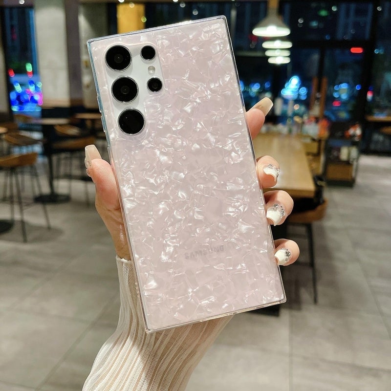 PANDACAMEL Compatible with iPhone 15 Plus Case, Pink Marble Pattern, Unique Stone Design, Shockproof, Slim Fit, Hard PC, Girls Women Teens Cover - Image 2