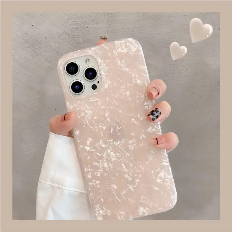 PANDACAMEL Compatible with iPhone 15 Plus Case, Pink Marble Pattern, Unique Stone Design, Shockproof, Slim Fit, Hard PC, Girls Women Teens Cover - Image 1