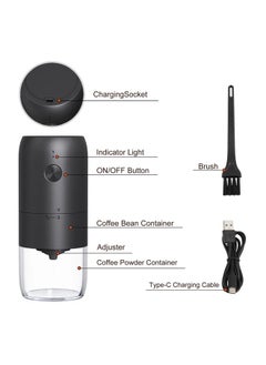 Portable Electric Coffee Grinder Black - pzsku/Z1C2A5921742CE5B059B6Z/45/_/1716542833/71a8bf31-16e0-4789-9a20-1be6032ddcc3