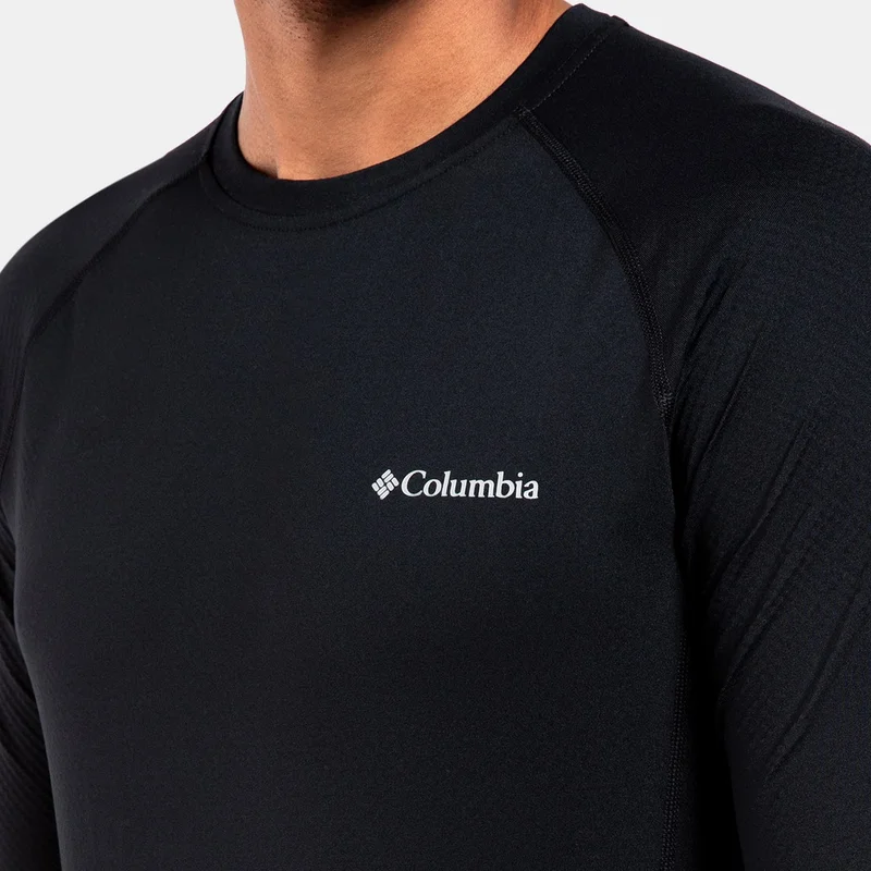Columbia Black Men's Omni-Heat™ Infinity Knit T-Shirt for Men | Best Price UAE