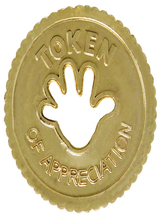 Tribello Token of Appreciation Coins Appreciation Tokens Thank You Tokens Bulk 144 Plastic Tokens Recognition Coins - Encouragement & Thoughtful Expression Acts Of Kindness Coins Employee Student Teacher Award - Image 5