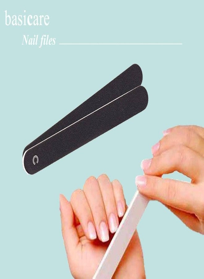 بيسيكير مبارد أظافر احترافية من Basicare، مقاومة للماء، مصنوعة من كربيد السيليكون المرن، مناسبة لفن الأظافر (3 قطع) - Image 3