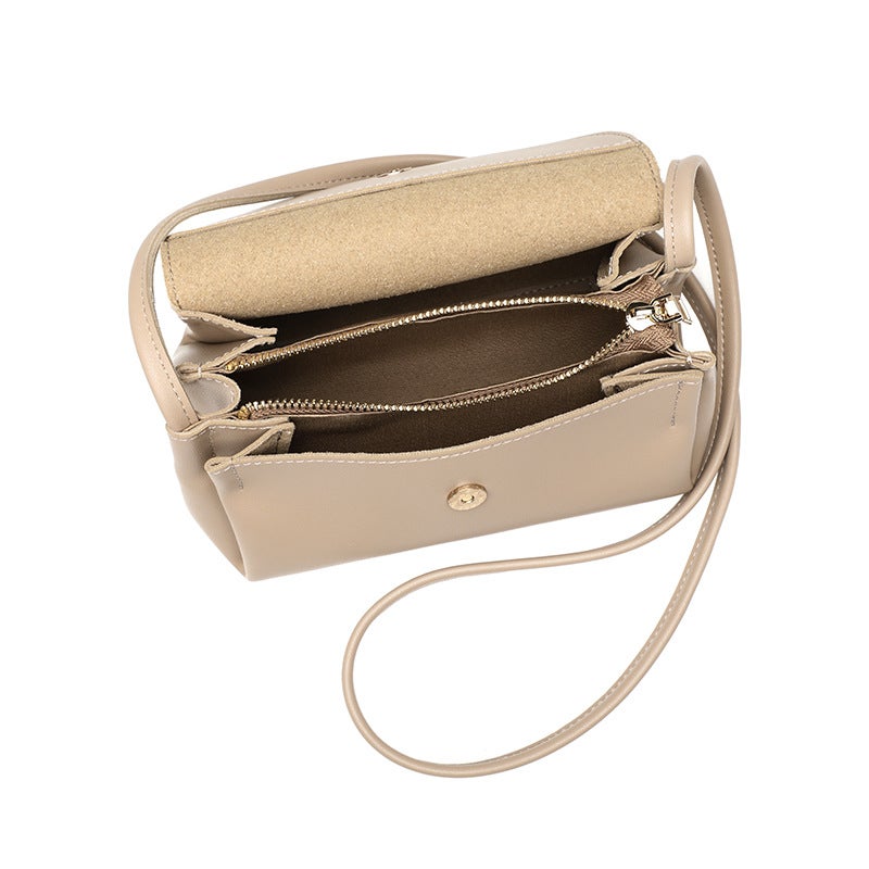 This Year'S Popular Bag For Women 2023 Niche Advanced Texture Retro Small Square Bag Simple Crossbody Small Bag - Image 5