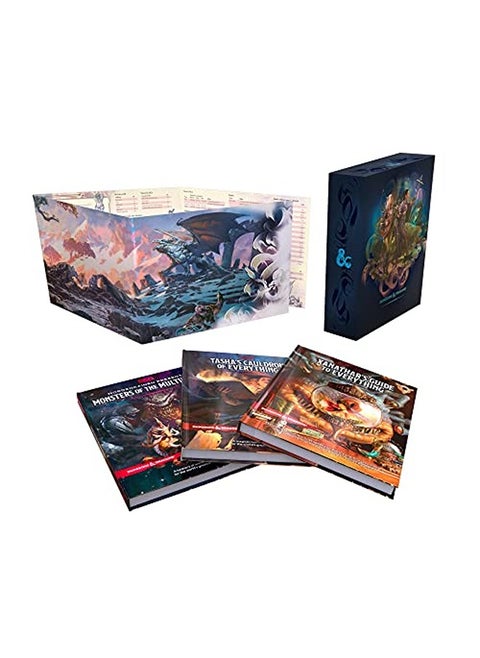 Dungeons & Dragons Rules Expansion Gift Set (D&d Books)-: Tasha's Cauldron of Everything + Xanathar's Guide to Everything + Monsters of the Multiverse