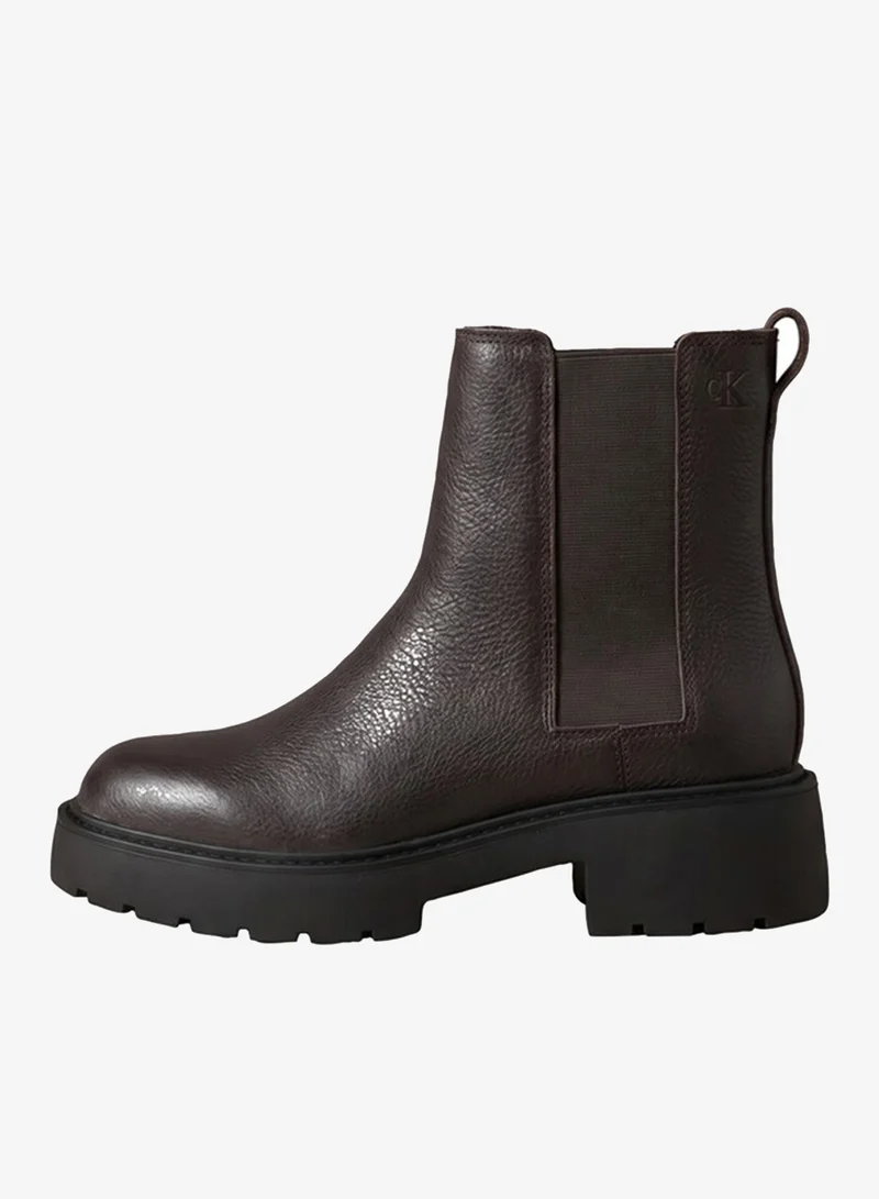 Calvin Klein Jeans CK Bold - Leather Chelsea Boots