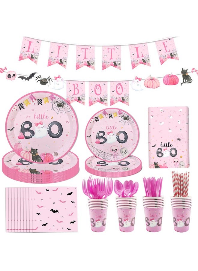 Little Boo Baby Shower Decorations For Girl, Halloween Tableware Set 194Pcs, Halloween Plates And Napkins For Baby Shower, Little Boo Birthday Banner, Halloween Party Supplies , Serves 24 - pzsku/Z1C2AFFC74222EF6D17B9Z/45/_/1732777870/427f54f4-1a7f-4047-9493-260b9b423bea