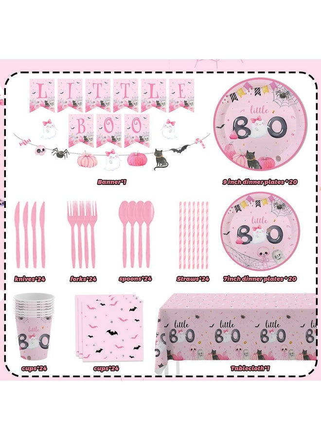 Little Boo Baby Shower Decorations For Girl, Halloween Tableware Set 194Pcs, Halloween Plates And Napkins For Baby Shower, Little Boo Birthday Banner, Halloween Party Supplies , Serves 24 - pzsku/Z1C2AFFC74222EF6D17B9Z/45/_/1732777907/554365c6-26cd-487f-8745-2a70f3a0ffab