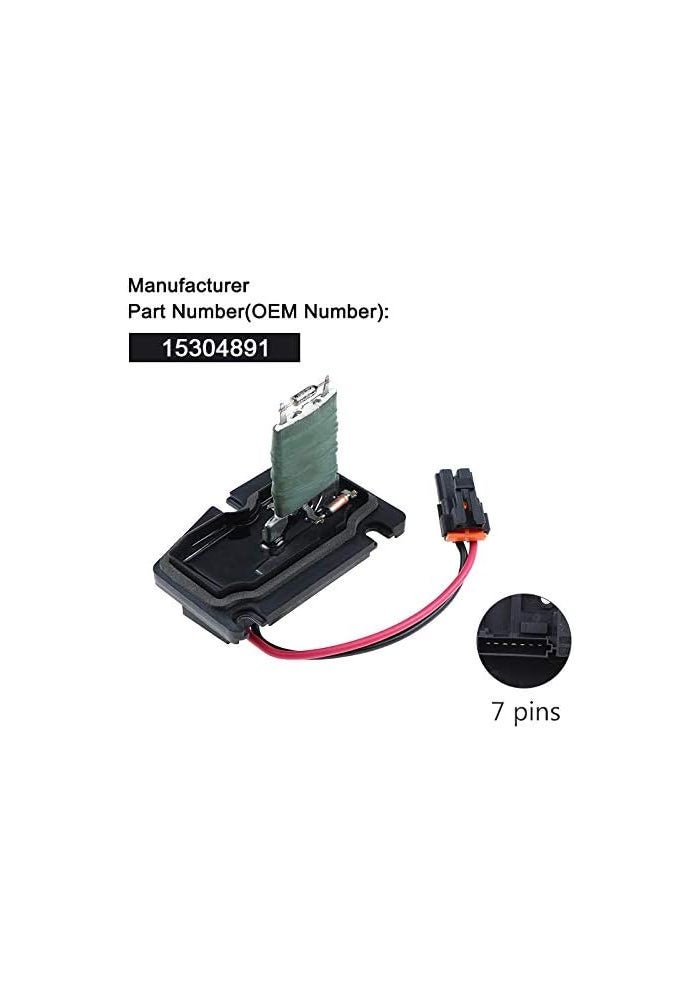 Yurefax Heater A/C HVAC Blower Motor Resistor for Various GM Models - Image 3