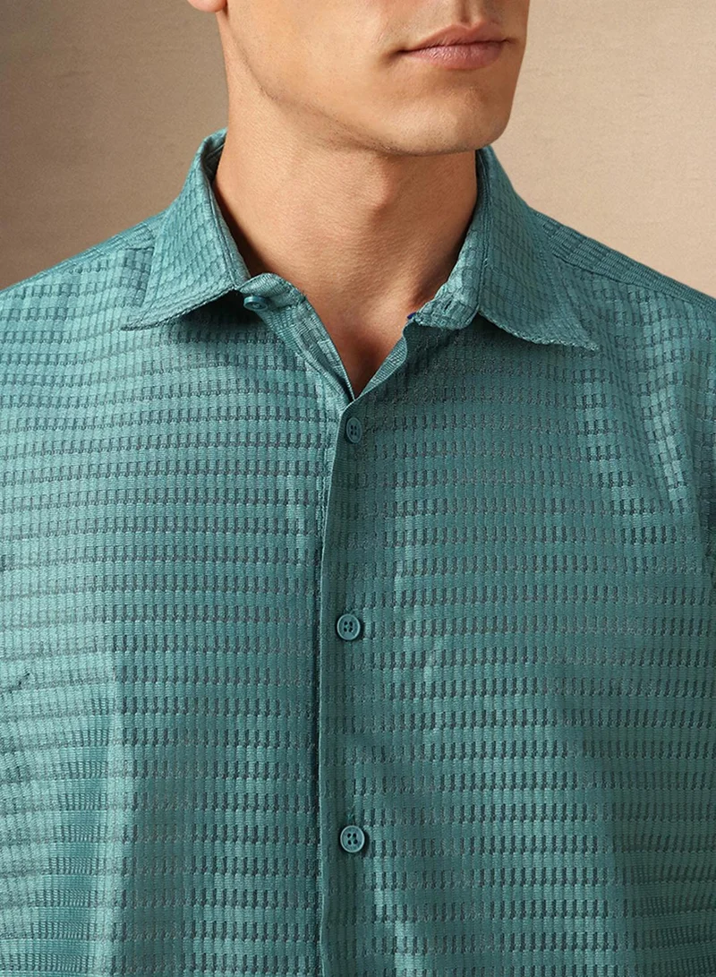 Dennis Lingo Mineral Blue Shirt For Men For Men