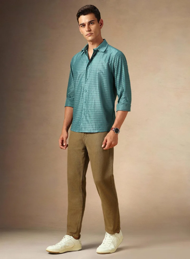 Dennis Lingo Mineral Blue Shirt For Men For Men