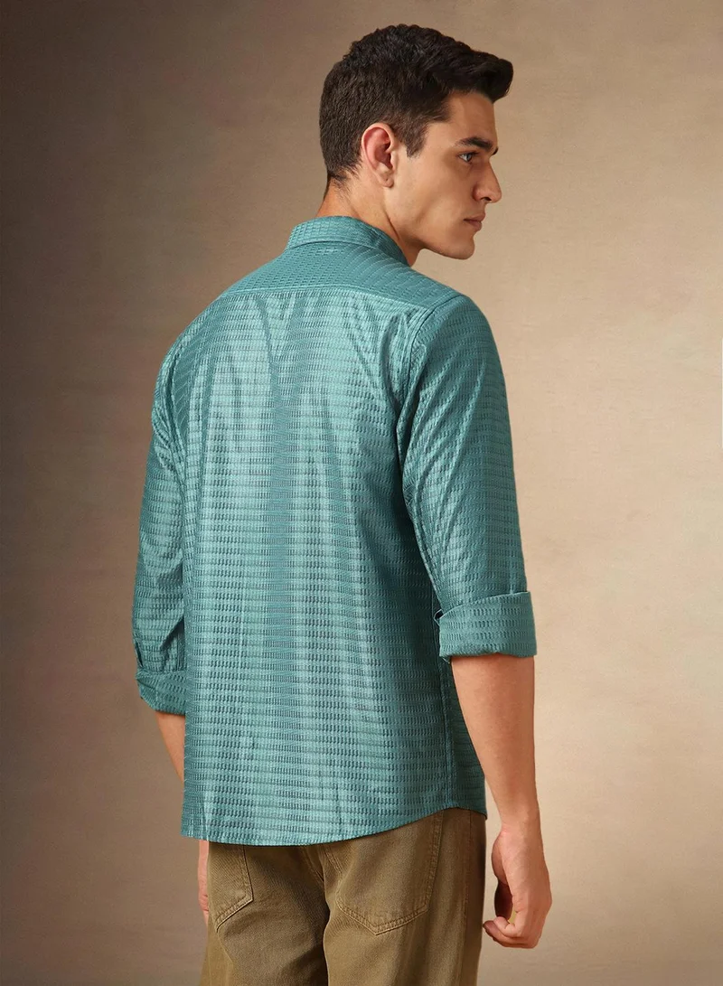 Dennis Lingo Mineral Blue Shirt For Men For Men