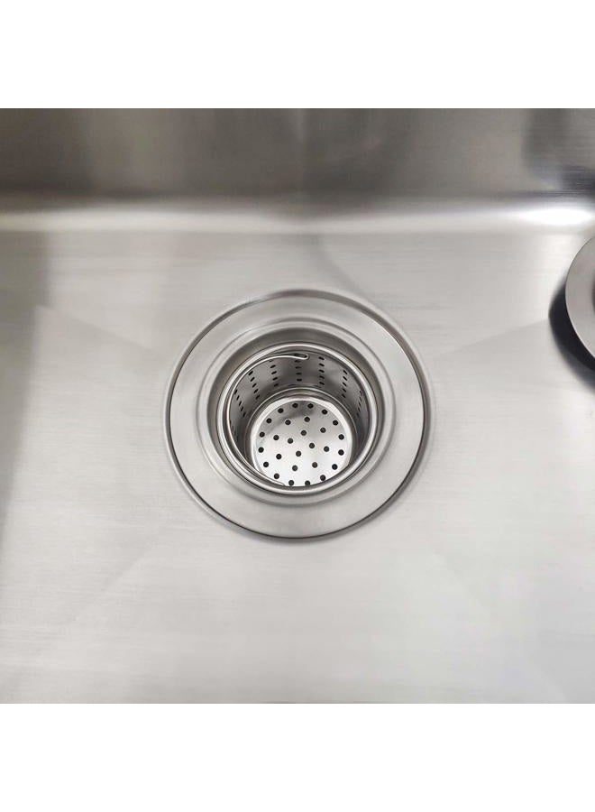 GZILA Kitchen Sink Drain Basket Only, 3-inch Basket for Kitchen Sink Strainer Replacement, Deep Cup with Handle, SUS 304 Stainless Steel - Image 5